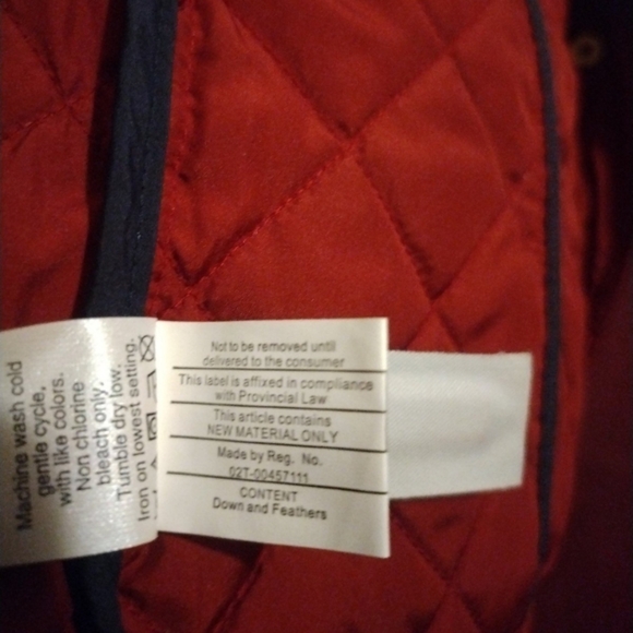 NWOT J CREW Quilted Tack Barn Corduroy Trim Down Field Jacket Sz XS - Picture 10 of 12